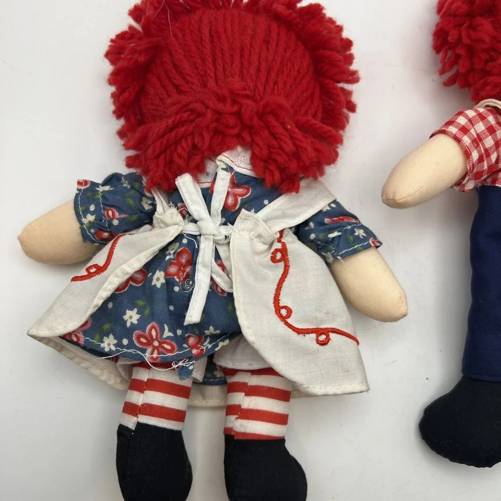 Vintage 1991 Applause Raggedy Ann and Andy 9